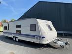 Hobby Prestige 720 UKFE 8 pers. (bj 2007), Caravans en Kamperen, Caravans, Bedrijf, Hobby