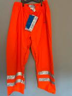 Nieuwe oranje regenbroek 3M Scotchlite Flexothane XXL, Ophalen of Verzenden, Nieuw, Maat 56/58 (XL), Oranje