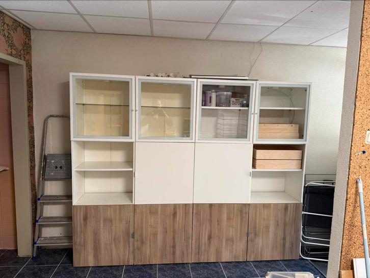 Ikea Besta Kast, Huis en Inrichting, Kasten | Boekenkasten, Gebruikt, 25 tot 50 cm, Ophalen