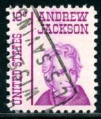 USA Verenigde Staten 1286 - Andrew Jackson, Postzegels en Munten, Postzegels | Amerika, Ophalen of Verzenden, Noord-Amerika, Gestempeld