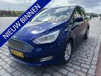 Ford C-MAX 1.0 Titanium panodak airco/ecc navigatie, Voorwielaandrijving, Stof, Blauw, Handgeschakeld