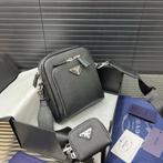 Schoudertas voor heren Prada, Sieraden, Tassen en Uiterlijk, Tassen | Schoudertassen, Verzenden, Nieuw, Zwart, Overige merken