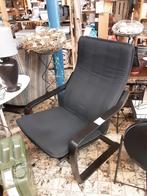 Relax Fauteuil met Houten Frame, Ophalen, Hout, Gebruikt, 75 tot 100 cm