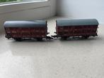 2x Piko ho Veewagens, Hobby en Vrije tijd, Modeltreinen | H0, Gelijkstroom, Wagon, Zo goed als nieuw, Piko