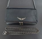 Zadig & Voltaire Rock clutch zwart, Sieraden, Tassen en Uiterlijk, Ophalen of Verzenden, Nieuw, Zwart, Schoudertasje