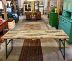 Legertafel, tafel inklapbaar, tafel industrieel, Ophalen, Gebruikt, 50 tot 100 cm, Babuschka Vintage & Restyle