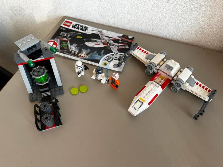 LEGO Star Wars 75235 X-Wing Starfighter Trench Run, Kinderen en Baby's, Speelgoed | Duplo en Lego, Zo goed als nieuw, Lego, Complete set