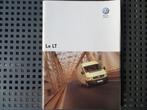 Volkswagen LT (april 2004) + bijlage, Nieuw, Volkswagen, Ophalen of Verzenden