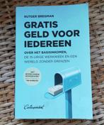 Rutger Bregman: Gratis geld voor iedereen (de correspondent), Ophalen of Verzenden, Zo goed als nieuw, Rutger Bregman, Eén auteur