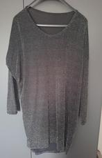 Mooi glitter tuniek/jurk draagbaar tot maat 44., Kleding | Dames, Grote Maten, Ophalen of Verzenden, Nieuw, Zwart, Blouse of Tuniek