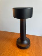 Mushroom LED touch tafellamp - zwart metaal design, Huis en Inrichting, Lampen | Tafellampen, Zo goed als nieuw, Metaal, Minder dan 50 cm