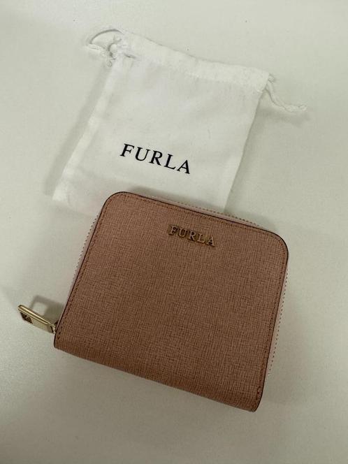 Leren Portemonnee Furla Babylon S, Sieraden, Tassen en Uiterlijk, Portemonnees, Nieuw, Overige merken, Roze, Leer, Ophalen of Verzenden