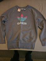 Adidas grijze sweater maat M kindermaat, Kinderen en Baby's, Kinderkleding | Maat 146, Adidas, Gebruikt, Meisje, Trui of Vest