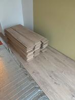 Witte eiken laminaatvloer - 50 m2, Doe-het-zelf en Verbouw, Ophalen, Gebruikt, 50 tot 150 cm, 10 m² of meer