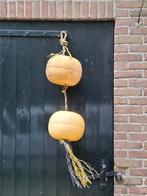 Oude vintage drijvers aan touw visnetten, Tuin en Terras, Tuinwanddecoratie, Gebruikt, Ophalen of Verzenden, Nvt, Nvt