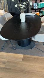 Eettafel ovaal  200x110x76cm, Huis en Inrichting, Tafels | Eettafels, Ophalen, 200 cm of meer, 50 tot 100 cm, Zo goed als nieuw
