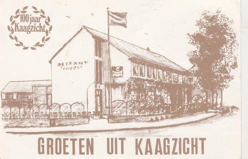 BUITENKAAG Hotel Restaurant Kaagzicht gr.f., Verzamelen, Ansichtkaarten | Nederland, Gelopen, Noord-Holland, 1980 tot heden, Verzenden
