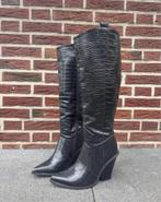 Cowboylaarzen NIEUW, Kleding | Dames, Schoenen, Hoge laarzen, Zwart, Ophalen of Verzenden, Zo goed als nieuw