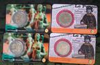 Belgie diverse coincards, Ophalen, België, 2 euro