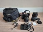 Canon EOS Spiegelreflexcamera met lenzen en tas, Ophalen, Gebruikt, Spiegelreflex, Canon