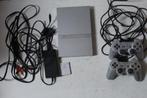 PlayStation  2, Spelcomputers en Games, Spelcomputers | Sony PlayStation 2, Gebruikt, Met games, Met 2 controllers, Ophalen of Verzenden