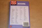 Noors — Wat & Hoe Conversatiegids, Boeken, Europa, Ophalen of Verzenden, Reisgids of -boek, Gelezen