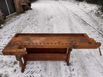 Oude Timmermans werkbank, Ophalen, Gebruikt, 200 cm of meer, Rechthoekig