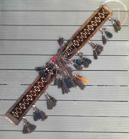 Antiek vintage Oosterse kamelen halsband - Perzische strook, Antiek en Kunst, Antiek | Kleden en Textiel, Ophalen of Verzenden
