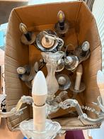 Kroonluchters wit en zwart, Kunststof, Gebruikt, 5 tot 15 flessen, Ophalen of Verzenden