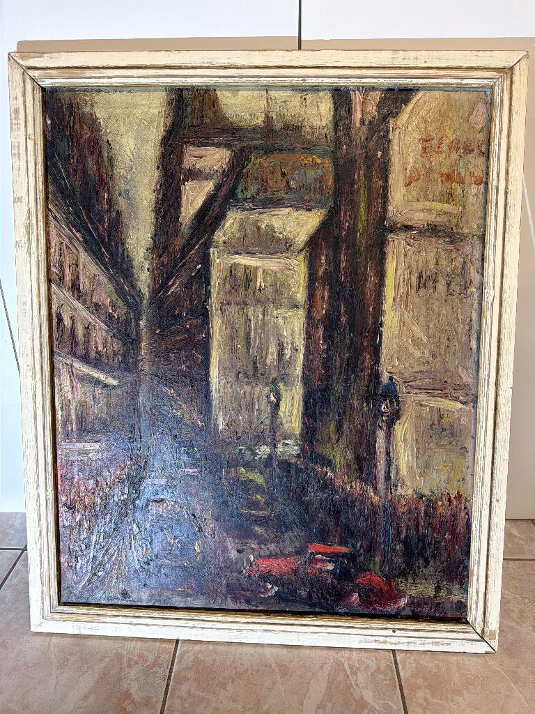 Schilderij Paul Daenen 1961, Antiek en Kunst, Ophalen