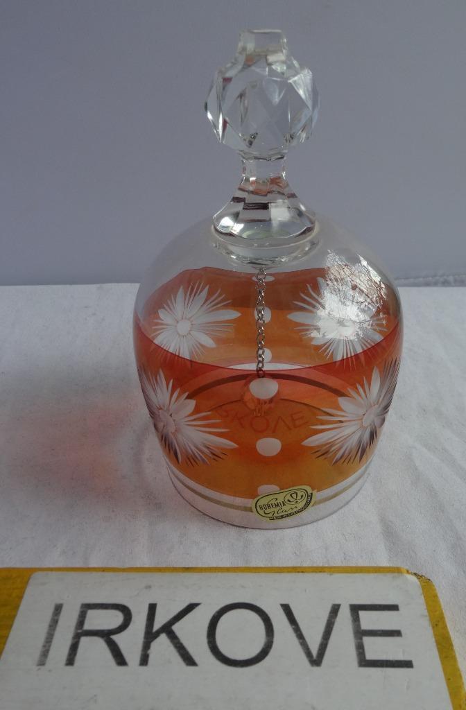 TAFELBEL * BOHEEMS * Kristal *, Antiek en Kunst, Antiek | Glas en Kristal, Verzenden