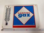 vintage thermometer van Campingaz jaren 70, Ophalen of Verzenden, Zo goed als nieuw, Reclamebord