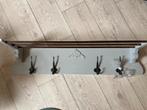Vintage kapstok 4 haken, Huis en Inrichting, Ophalen, Zo goed als nieuw, Metaal, Minder dan 100 cm