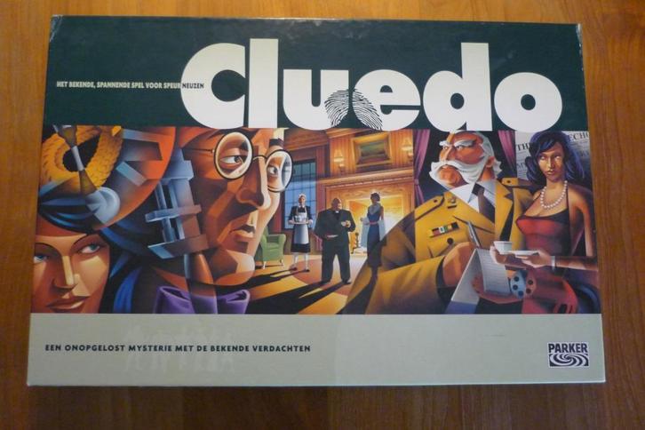 Parker Bordspel '' CLUEDO ''., Hobby en Vrije tijd, Gezelschapsspellen | Bordspellen, Gebruikt, Drie of vier spelers, Vijf spelers of meer