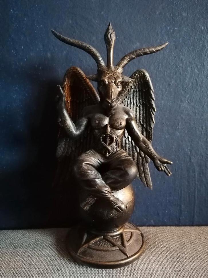 Nemesis Now Baphomet Beeld, Verzamelen, Beelden en Beeldjes, Nieuw, Religie, Ophalen of Verzenden