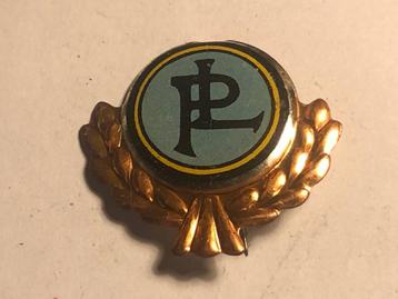 Metalen PL PANHARD LEVASSAR Speld (Blauw/Zwart/Goudkleur). beschikbaar voor biedingen