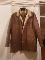 Echte lederen lammy coat, Kleding | Heren, Ophalen of Verzenden, Gedragen, Maat 52/54 (L), Bruin