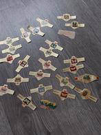 set vintage sigarenbandjes, Verzamelen, Rookartikelen, Aanstekers en Luciferdoosjes, Ophalen of Verzenden, Nieuw, Sigarenbandjes