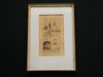 Originele ets Anton Pieck St. Agathakapel te Delft ca. 1919, Antiek en Kunst, Ophalen of Verzenden