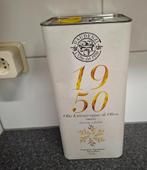 Groot blik Italiaanse olijfolie Gaudenzi en koekblik Verkade, Ophalen of Verzenden, Gebruikt, Koek(jes), Verkade