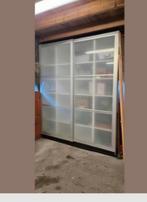 Schuifdeuren inc rail voor kastenwand, Ophalen of Verzenden, Binnendeur, 200 tot 215 cm