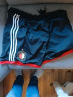 Adidas Feyenoord Short - Maat XL - Gedragen, Blauw, Maat 56/58 (XL), Ophalen of Verzenden, Adidas