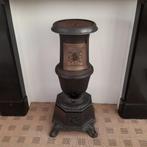 antieke houtpotkachel merk Godin, Ophalen