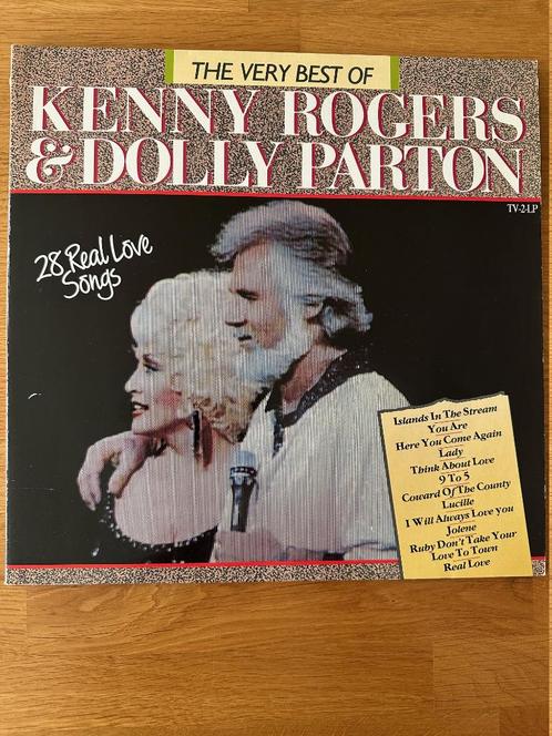 2LP The Very Best Of Kenny Rogers & Dolly Parton, Cd's en Dvd's, Vinyl | Country en Western, Zo goed als nieuw, 12 inch, Ophalen