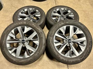 mooie 18 inch originele velgen + zomerbanden Kia Sportage beschikbaar voor biedingen