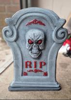 Halloween grafsteen met licht en geluid, Ophalen of Verzenden, Nieuw, Halloween of Griezel