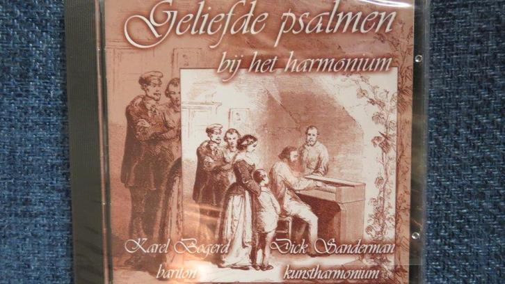 Cd: Psalmen bij het harmonium Dick Sanderman en Karel Bogerd, Cd's en Dvd's, Cd's | Religie en Gospel, Nieuw in verpakking, Gospel