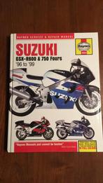 Suzuki GSX-R600 en 750 service manual van Haynes, Motoren, Handleidingen en Instructieboekjes, Ophalen of Verzenden, Suzuki