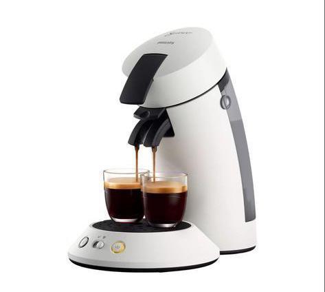 Philips Senseo Original Wit - Koffiezetapparaat, Witgoed en Apparatuur, Koffiezetapparaten, Gebruikt, Koffiepads en cups, Koffiemachine