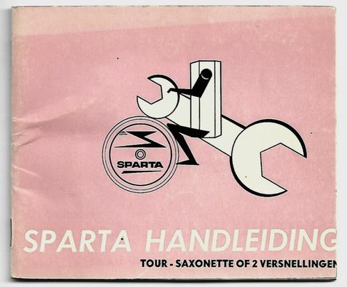 Sparta Tour Saxonette handleiding instructieboek (4384z), Fietsen en Brommers, Handleidingen en Instructieboekjes, Zo goed als nieuw